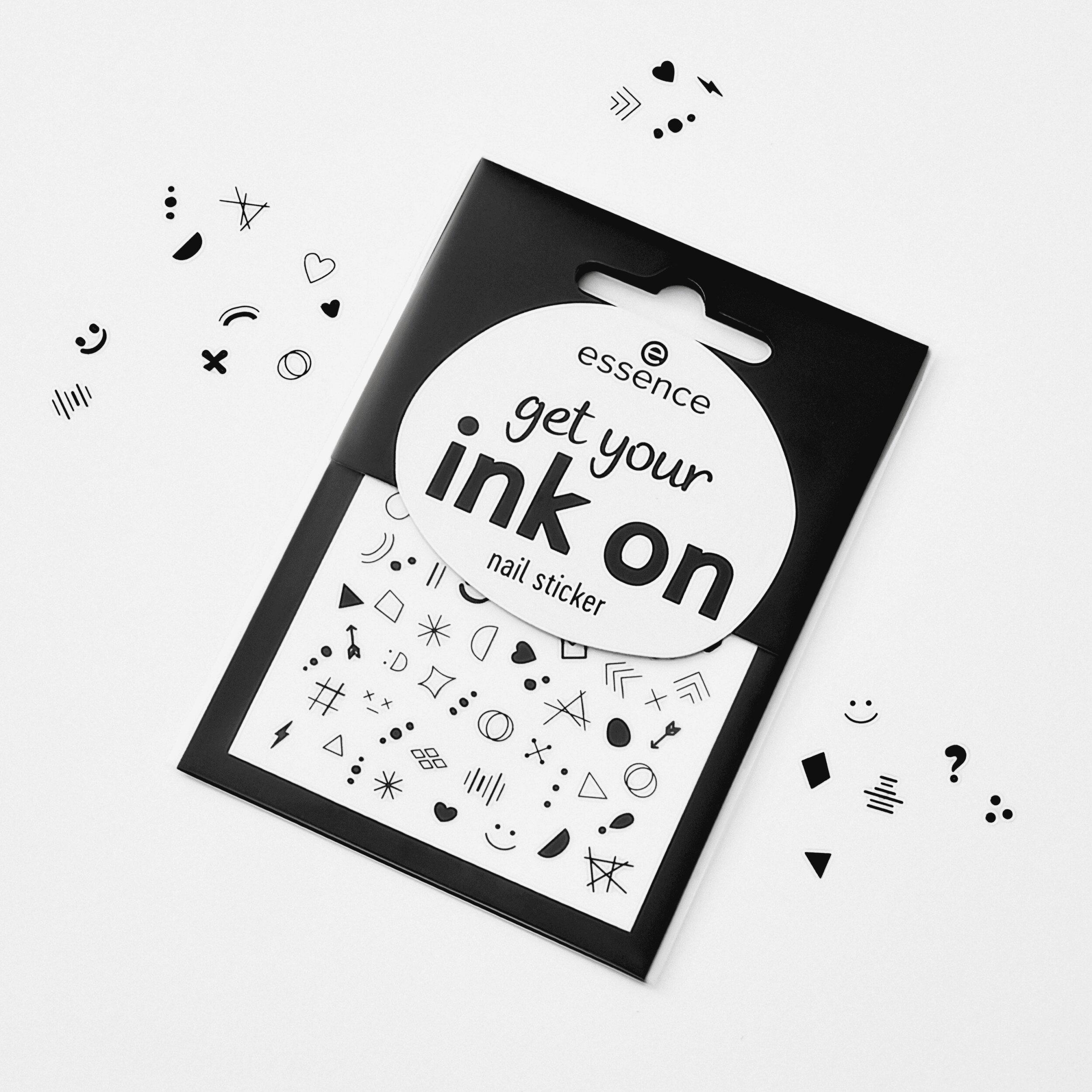 Produktbild essence get your ink on nail sticker 80 st 7 von 7
