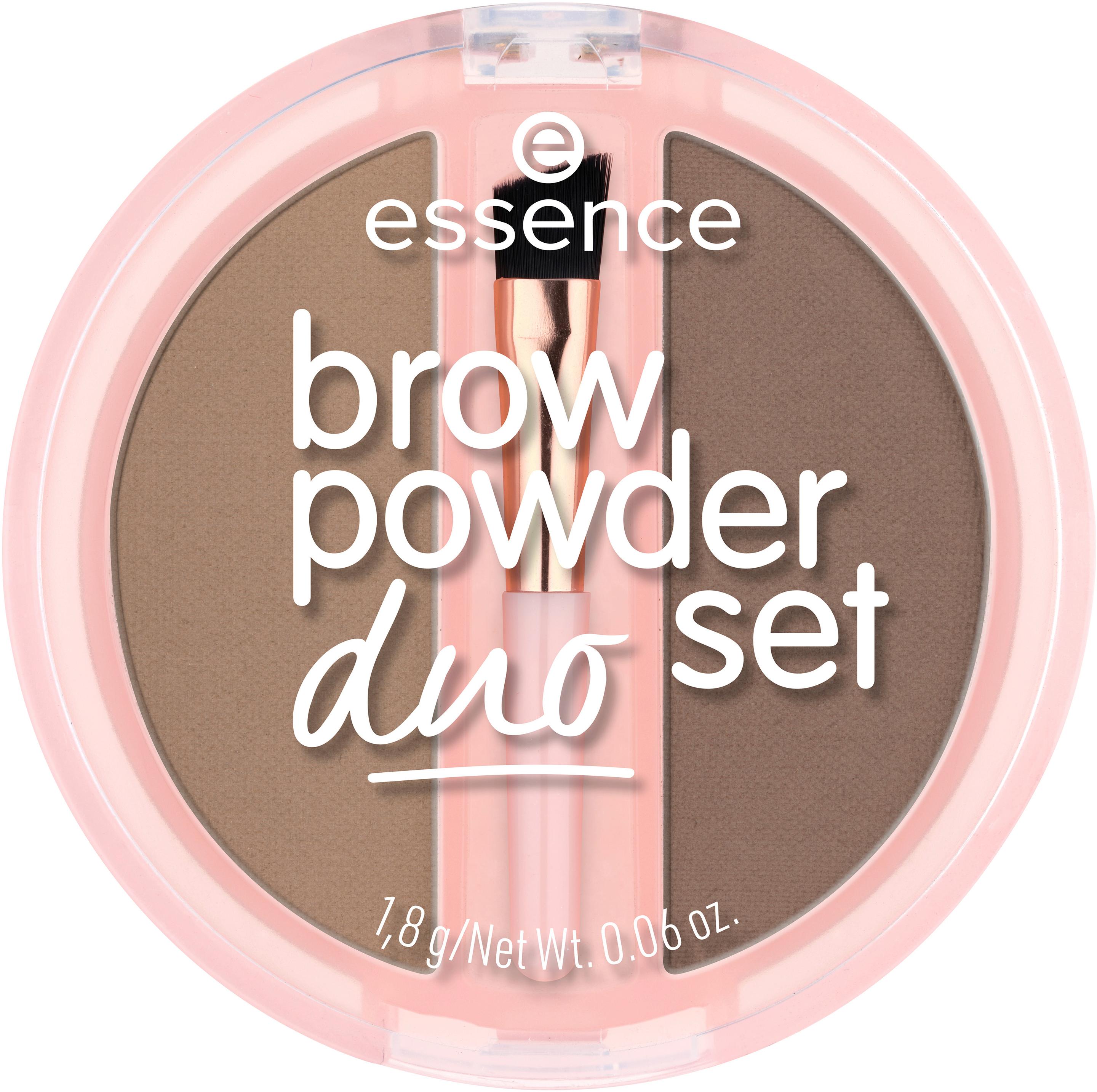 essence  BROW POWDER DUO SET