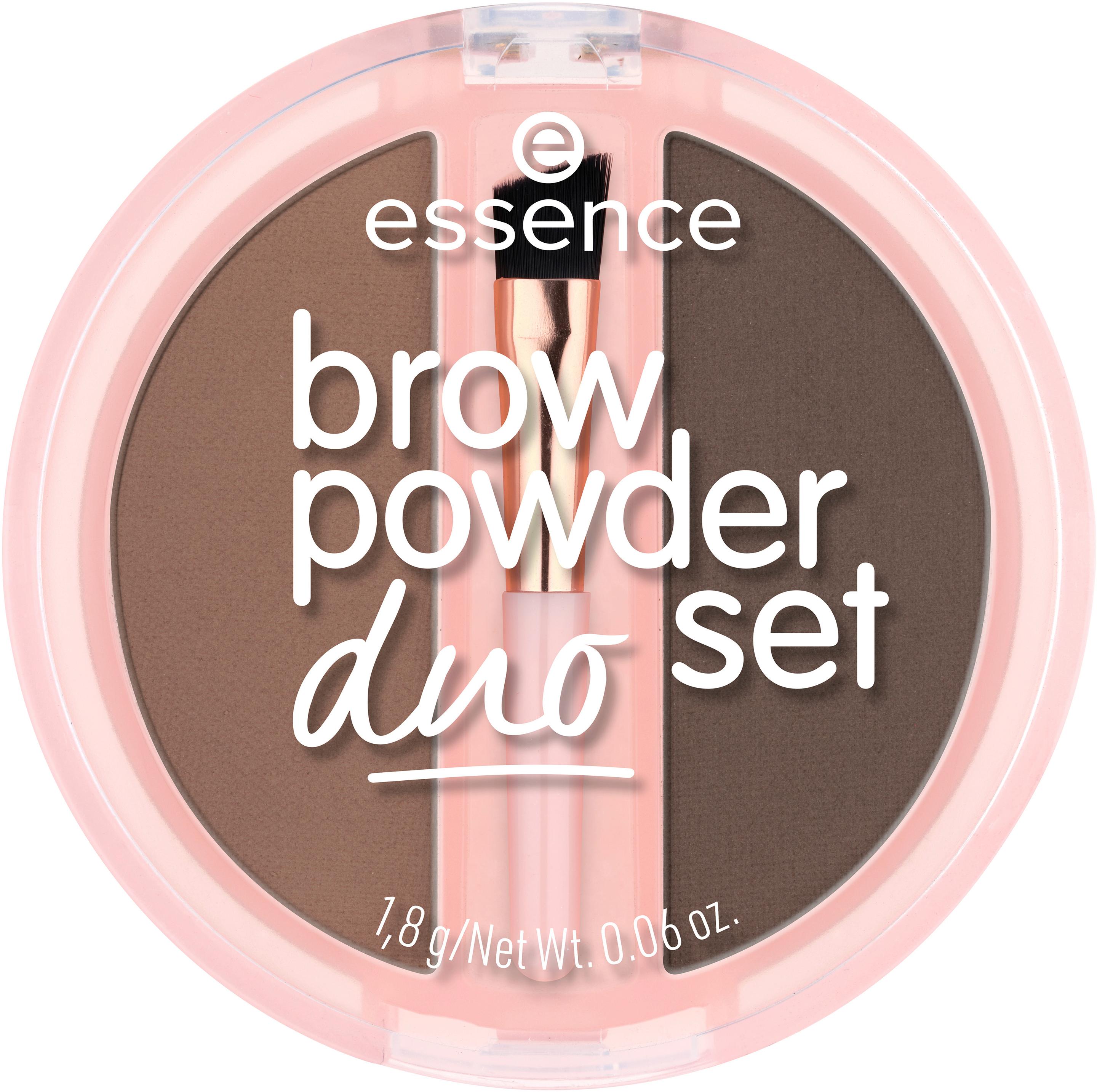 essence  BROW POWDER DUO SET