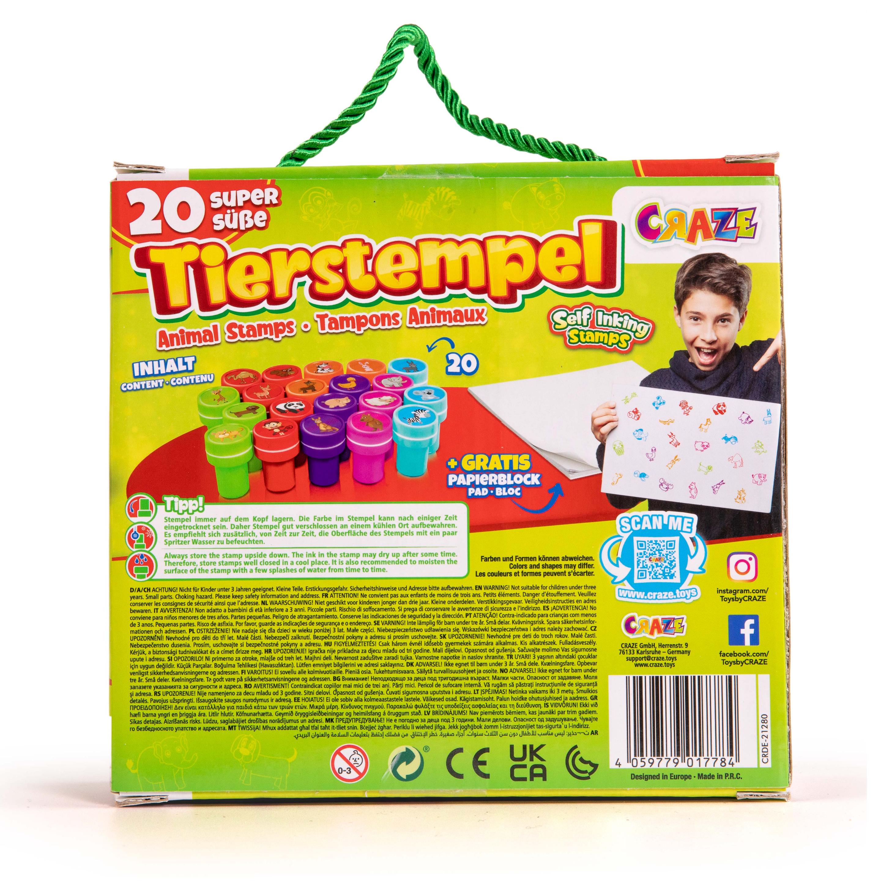 Produktbild CRAZE - Tierstempel 3 von 10