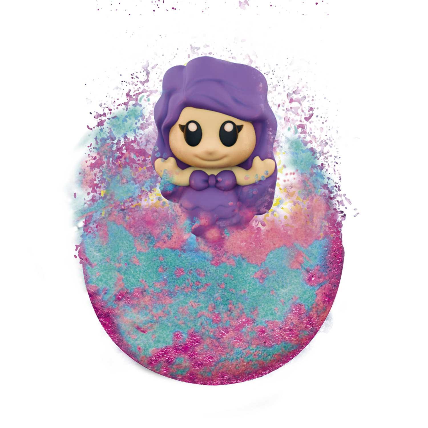 Produktbild CRAZE - INKEE Mermaid Badekugel mit Erdbeerduft - mit Überraschung (1 von 6 Saugnapf-Figuren) 17 von 18