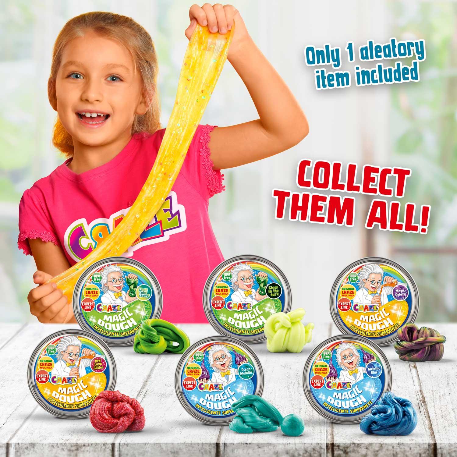 Produktbild CRAZE - MAGIC DOUGH Dose mit 70gr intelligenter Superknete - Professor 11 von 15