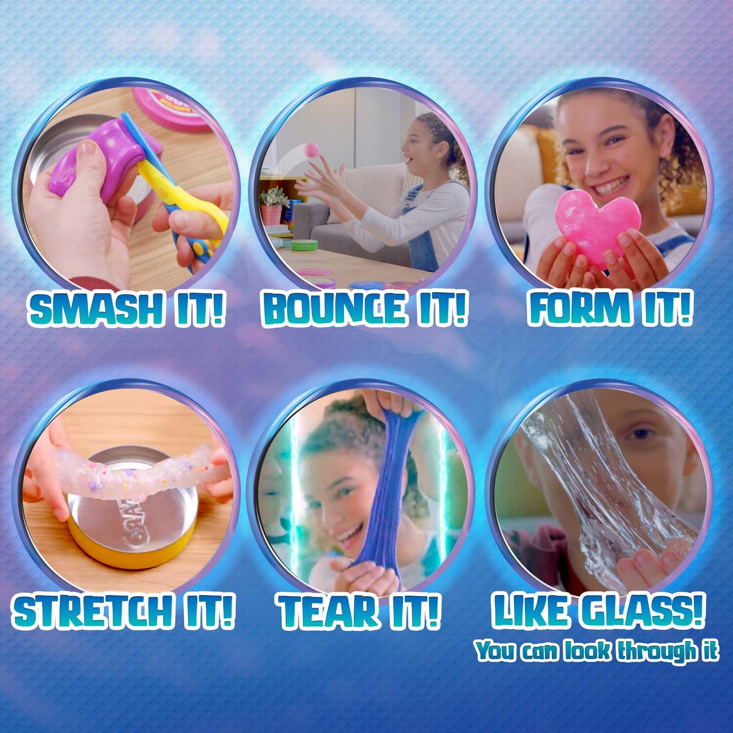 Produktbild CRAZE - MAGIC DOUGH Dose mit 70gr intelligenter Superknete - flüssiges Glas 8 von 11