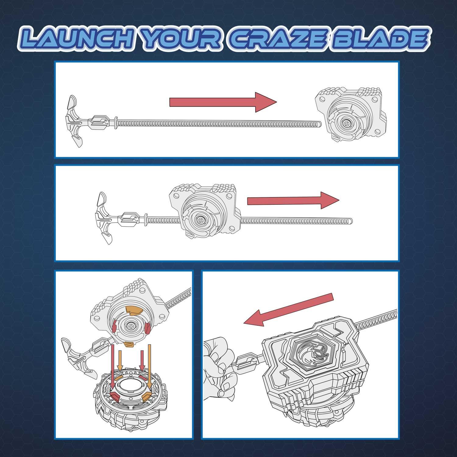 Produktbild CRAZE - BLADE Set Evolution Turox Loborak 9 von 13