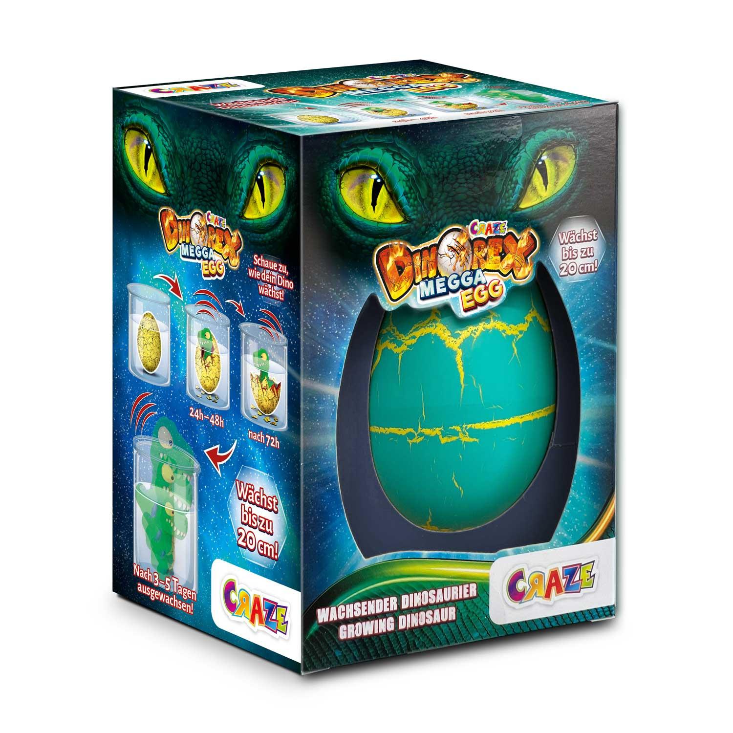 Produktbild CRAZE - MAGIC GROWING MEGGA EGG Dinorex 2 von 9