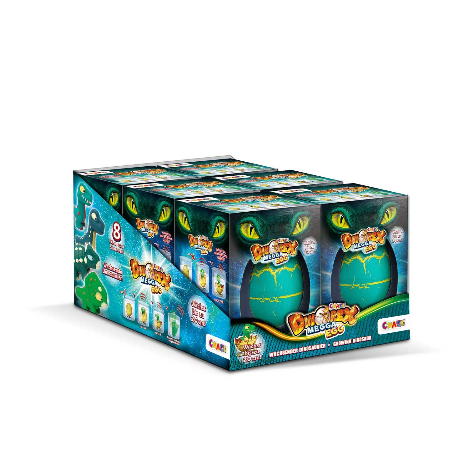 Produktbild CRAZE - MAGIC GROWING MEGGA EGG Dinorex 3 von 9