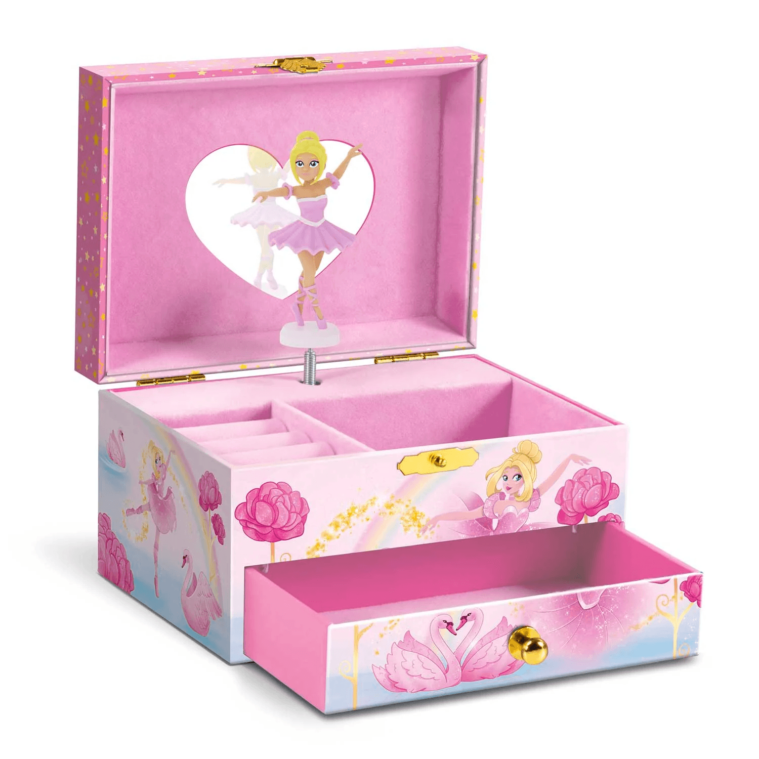 CRAZE Music Box Ballerina Schmuckkästchen mit Spieluhr ab 3 