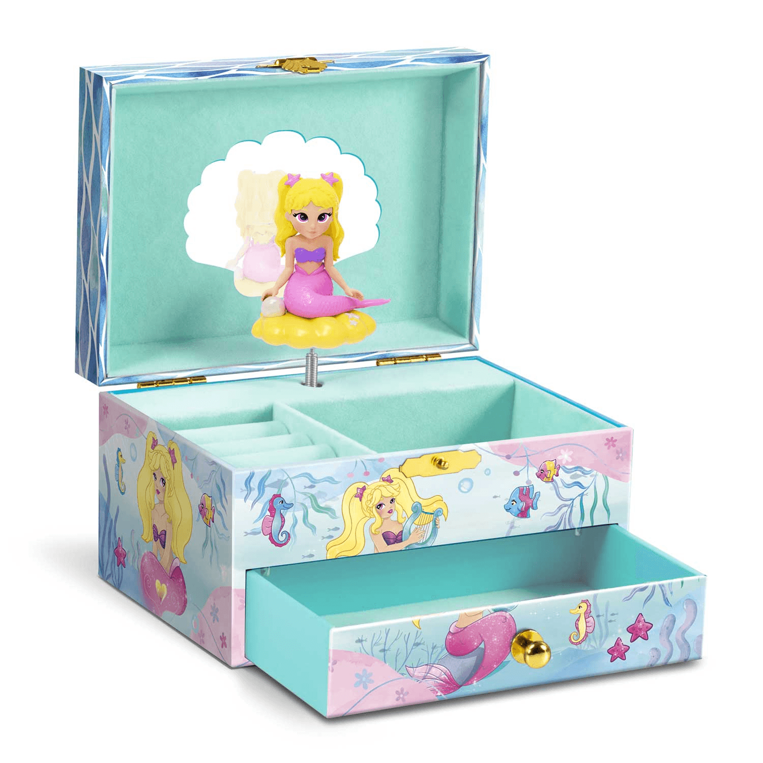CRAZE Music Box Mermaid Schmuckkästchen mit Spieluhr ab 3 