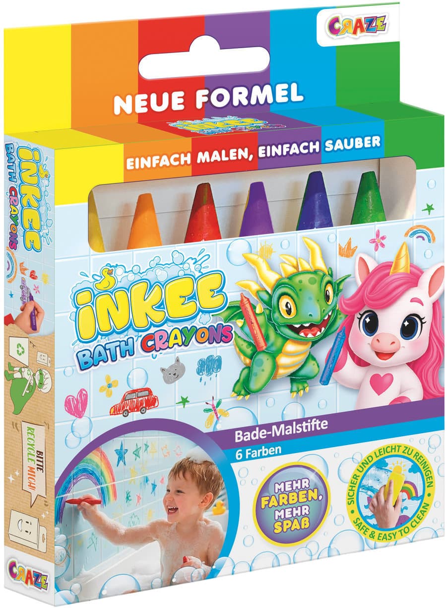 CRAZE INKEE Badewannenstifte