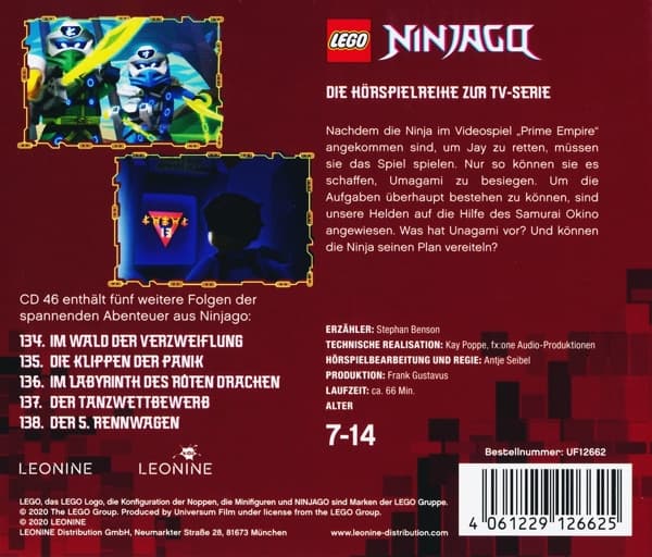 Produktbild LEGO Ninjago (CD 46) 3 von 3