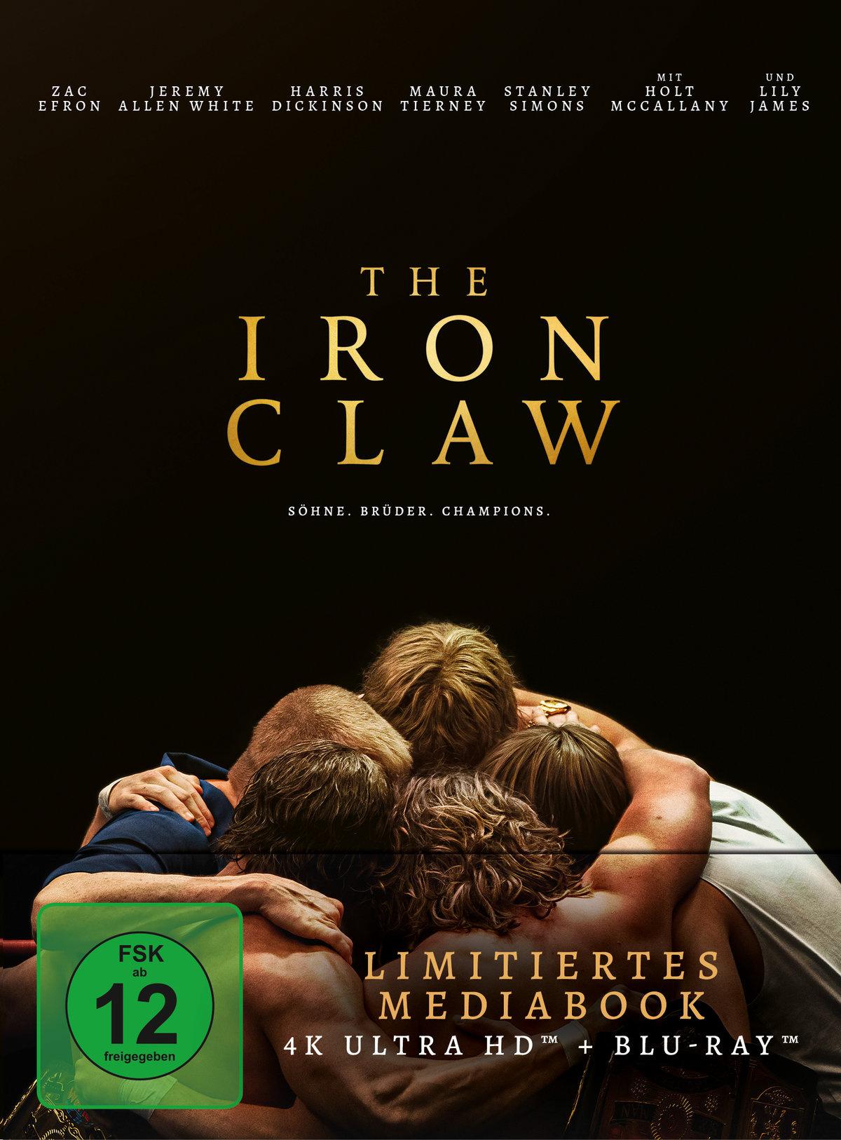 The Iron Claw  - Mediabook  (4K Ultra HD) (+ Blu-ray)