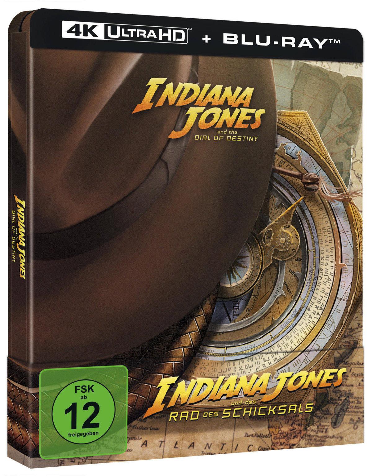 Indiana Jones und das Rad des Schicksals - Steelbook  (4K Ultra HD) (+ Blu-ray)