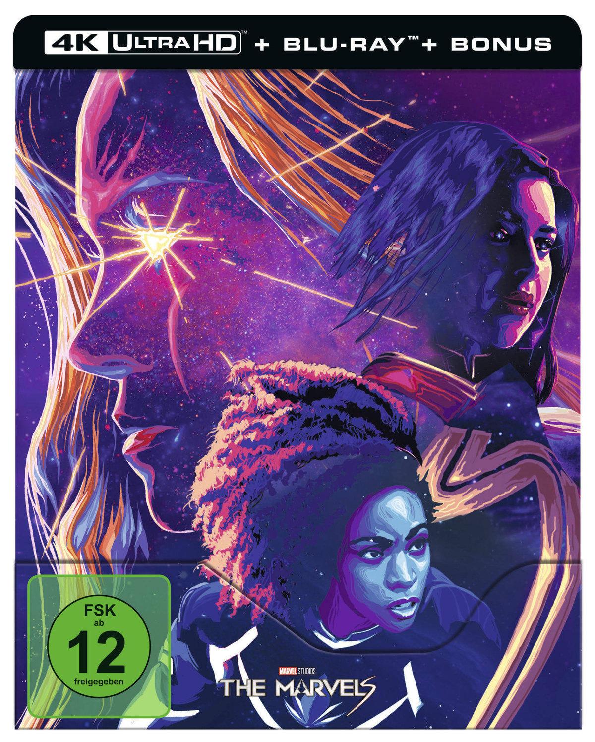 The Marvels - Steelbook  (4K Ultra HD) (+ Blu-ray)