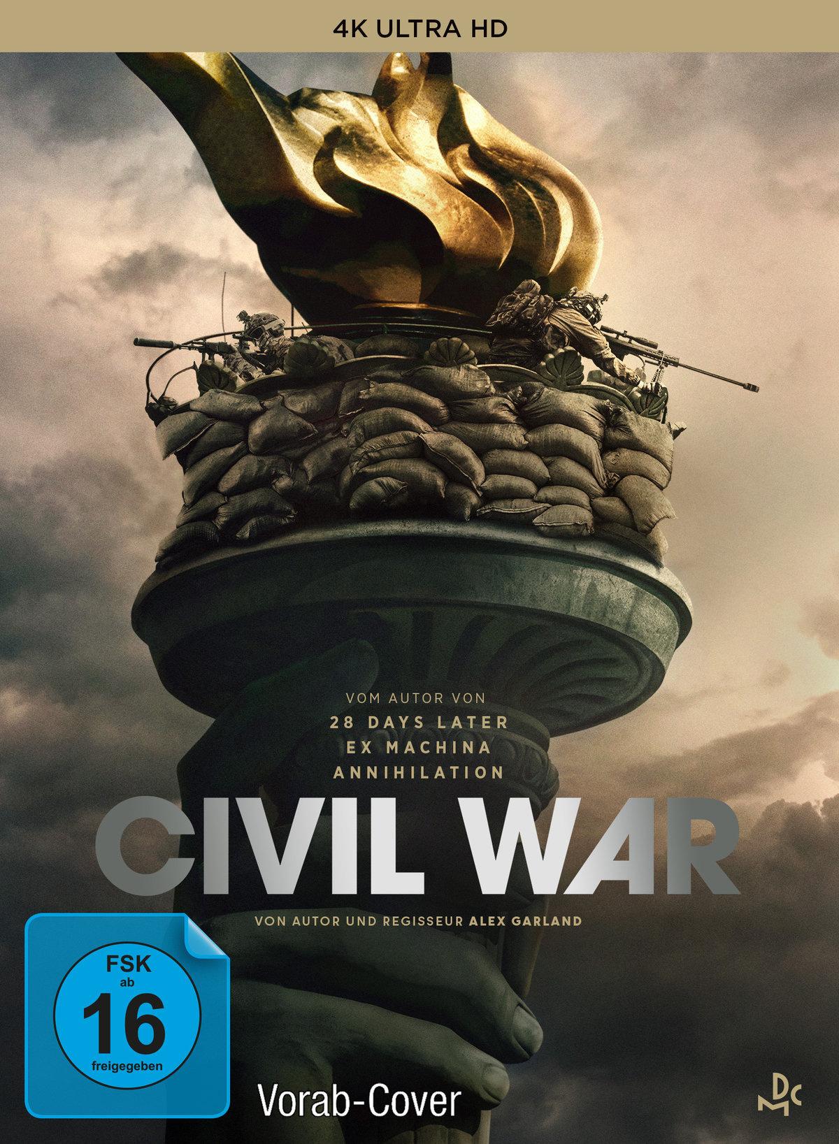 Civil War - Mediabook - Limited Edition  (4K Ultra HD) (+ Blu-ray)