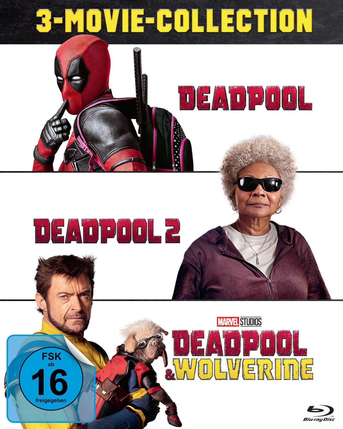 Deadpool - 3-Movie-Collection  [3 BRs]