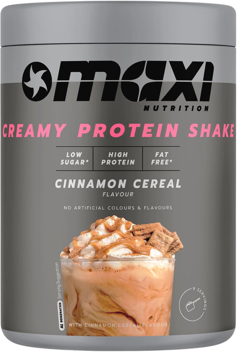 maxi nutrition Creamy Protein Shake Cinnamon Cereal