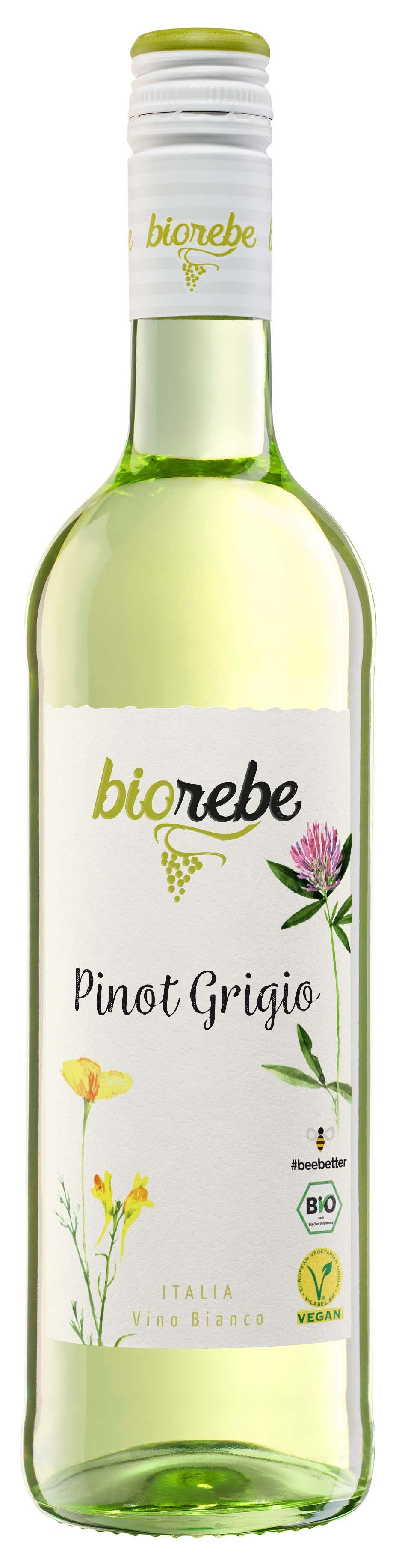 BioRebe Pinot Grigio Italien IGP, trocken Bio Vegan 750ml