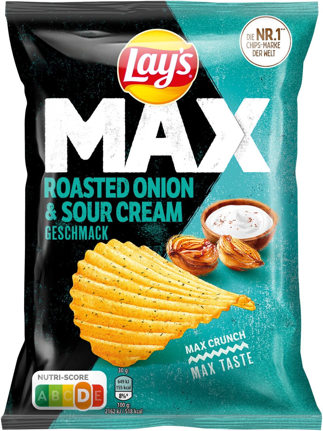 Lay's Max Roasted Onion & Sour Cream