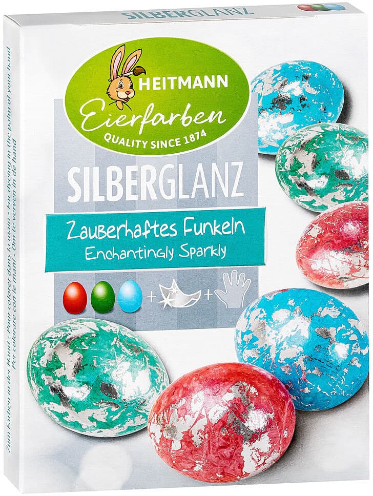 HEITMANN Eierfarben Silberglanz 
