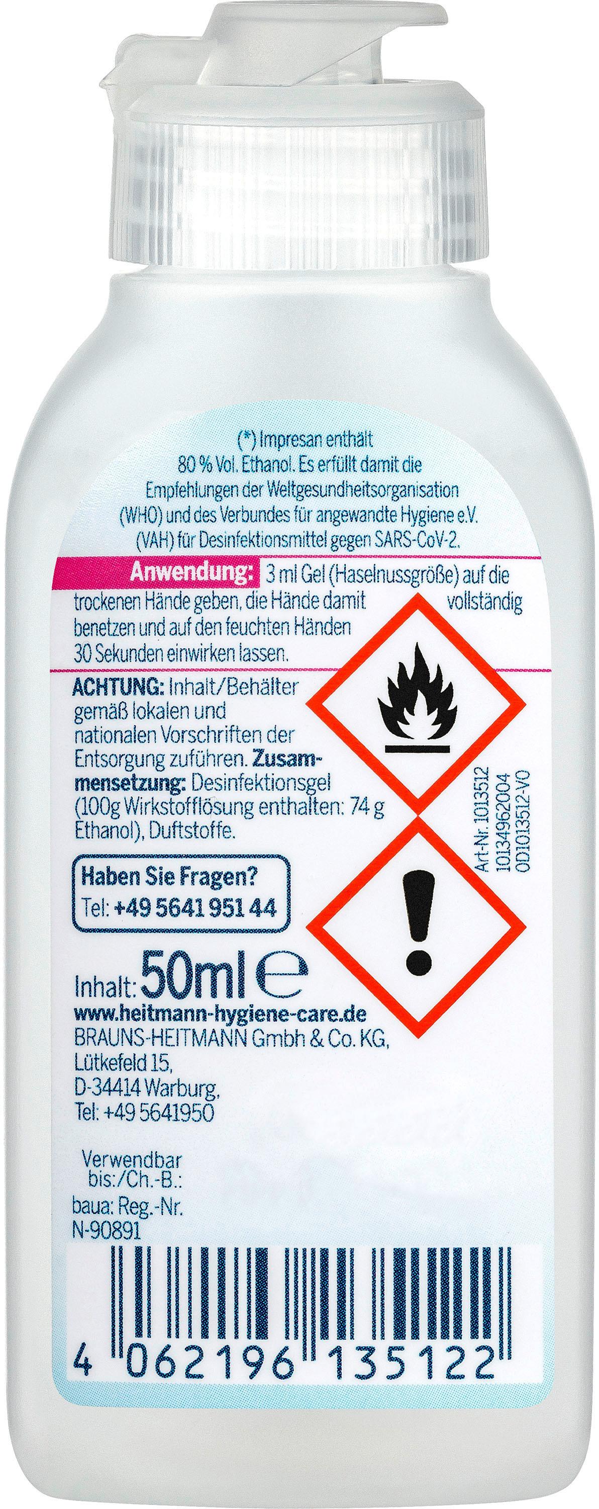 Produktbild Impresan Desinfektion Handgel 2 von 6