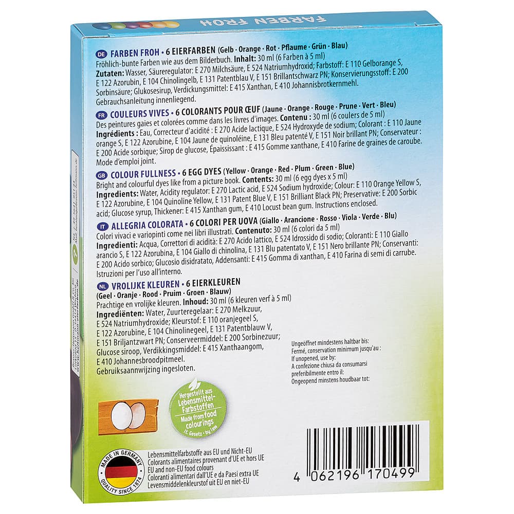 Produktbild HEITMANN Eierfarben Farben Froh 2 von 2