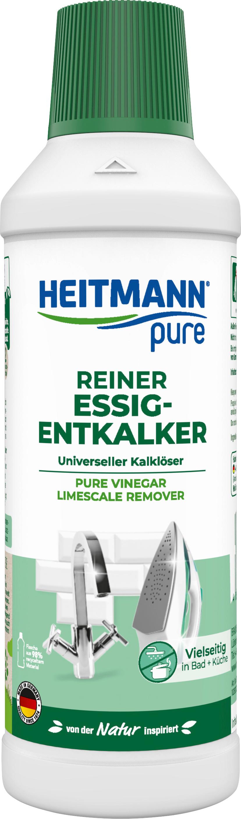 Heitmann pure Reiner Essig-Entkalker Universeller Kalklöser