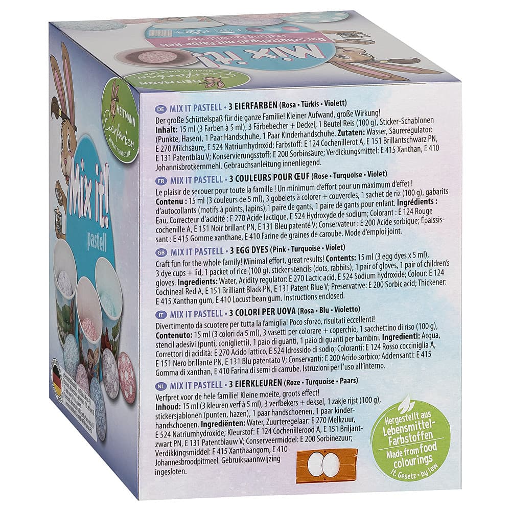 Produktbild HEITMANN Eierfarben Mix it Pastell 2 von 2