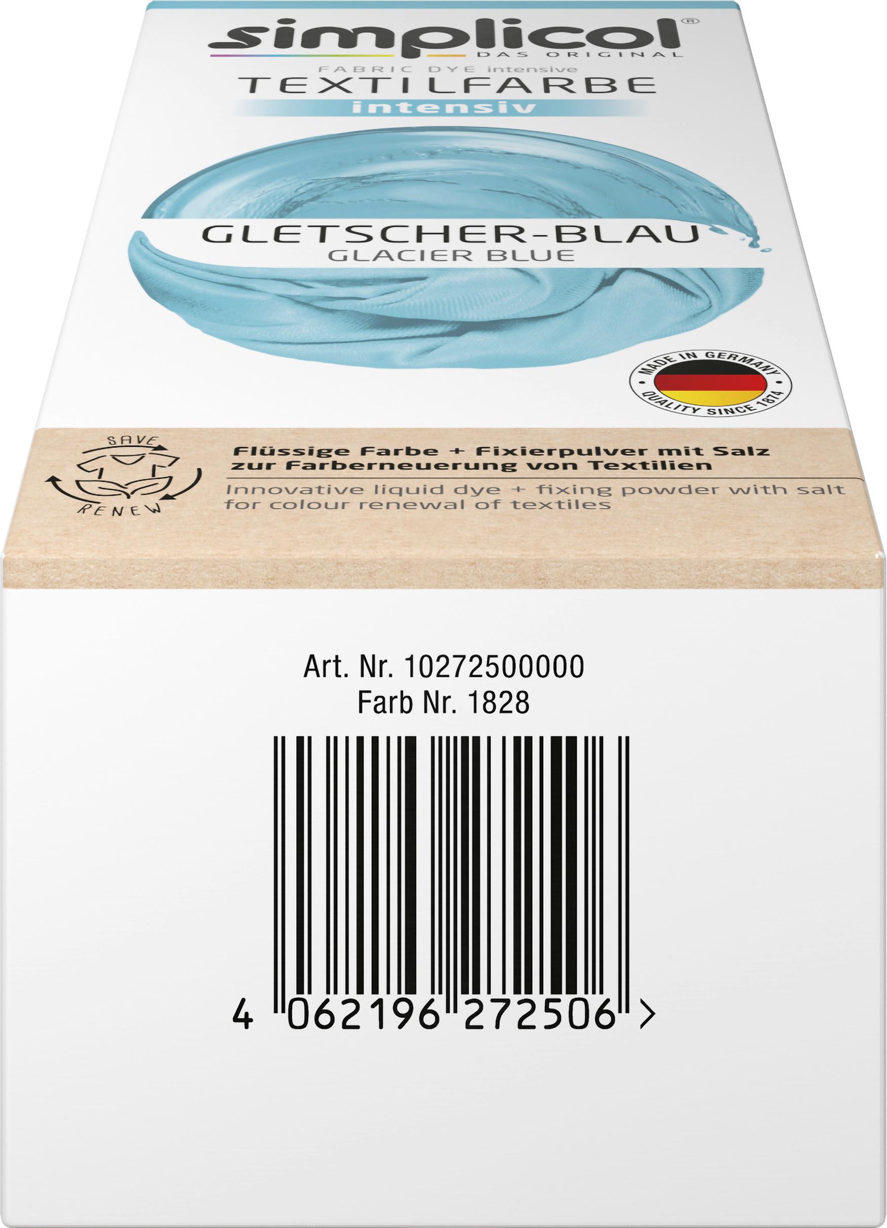Produktbild simplicol Textilfarbe intensiv Gletscher-blau 9 von 9