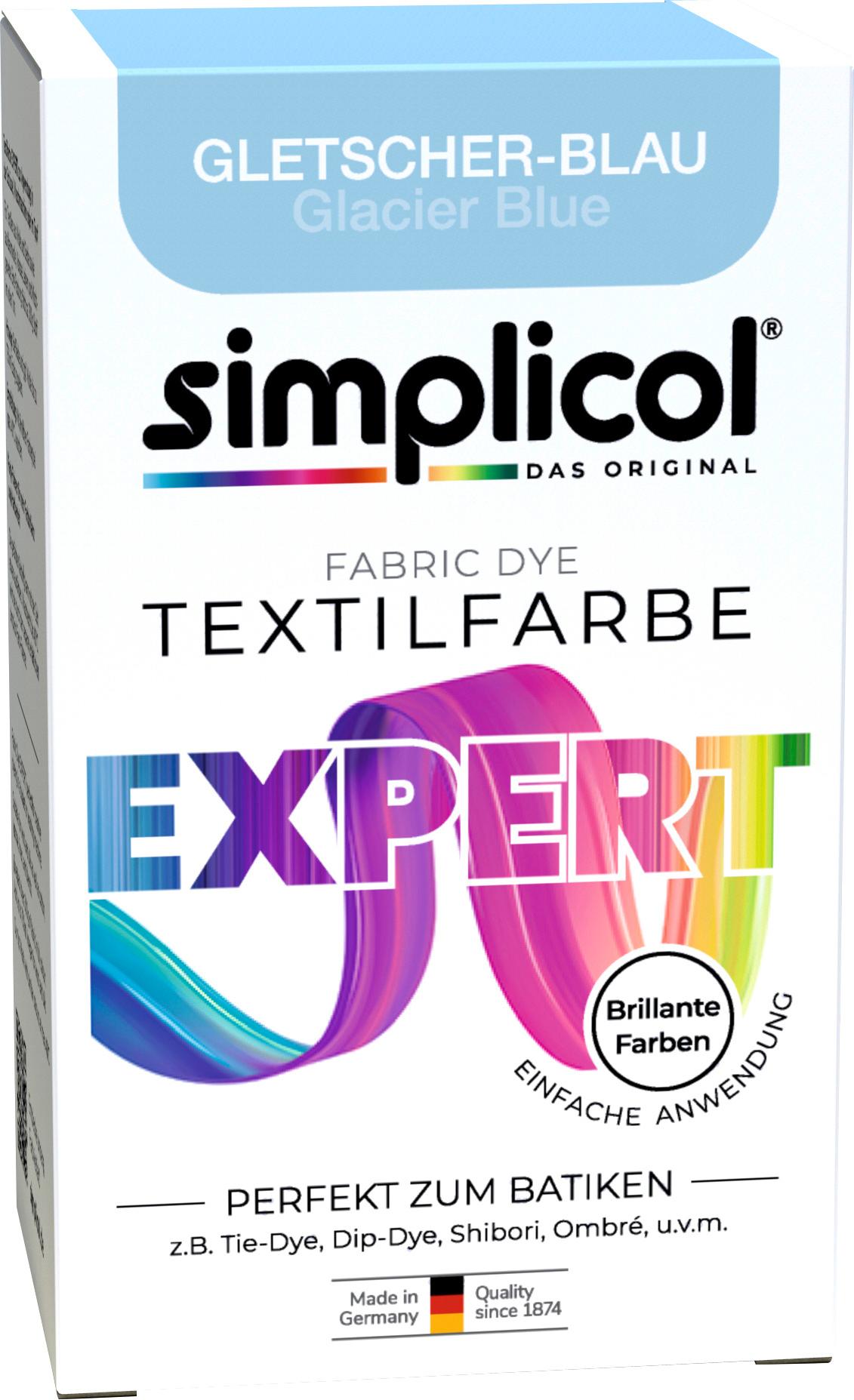 Produktbild simplicol Textilfarbe intensiv Gletscher-blau 7 von 9