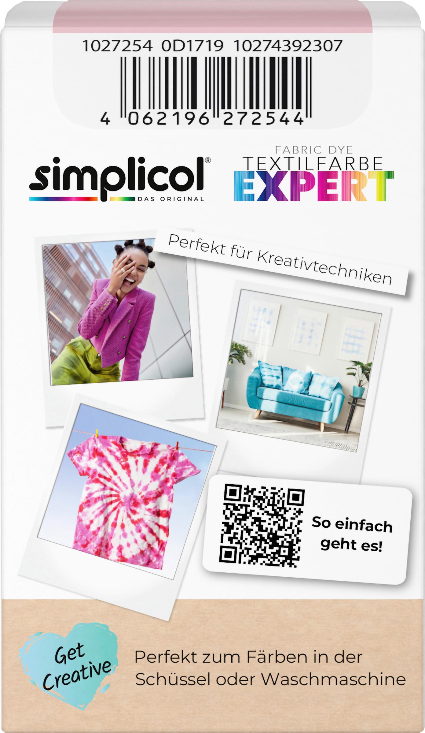 Produktbild simplicol Textilfarbe Expert Strawberry-Cream 2 von 5