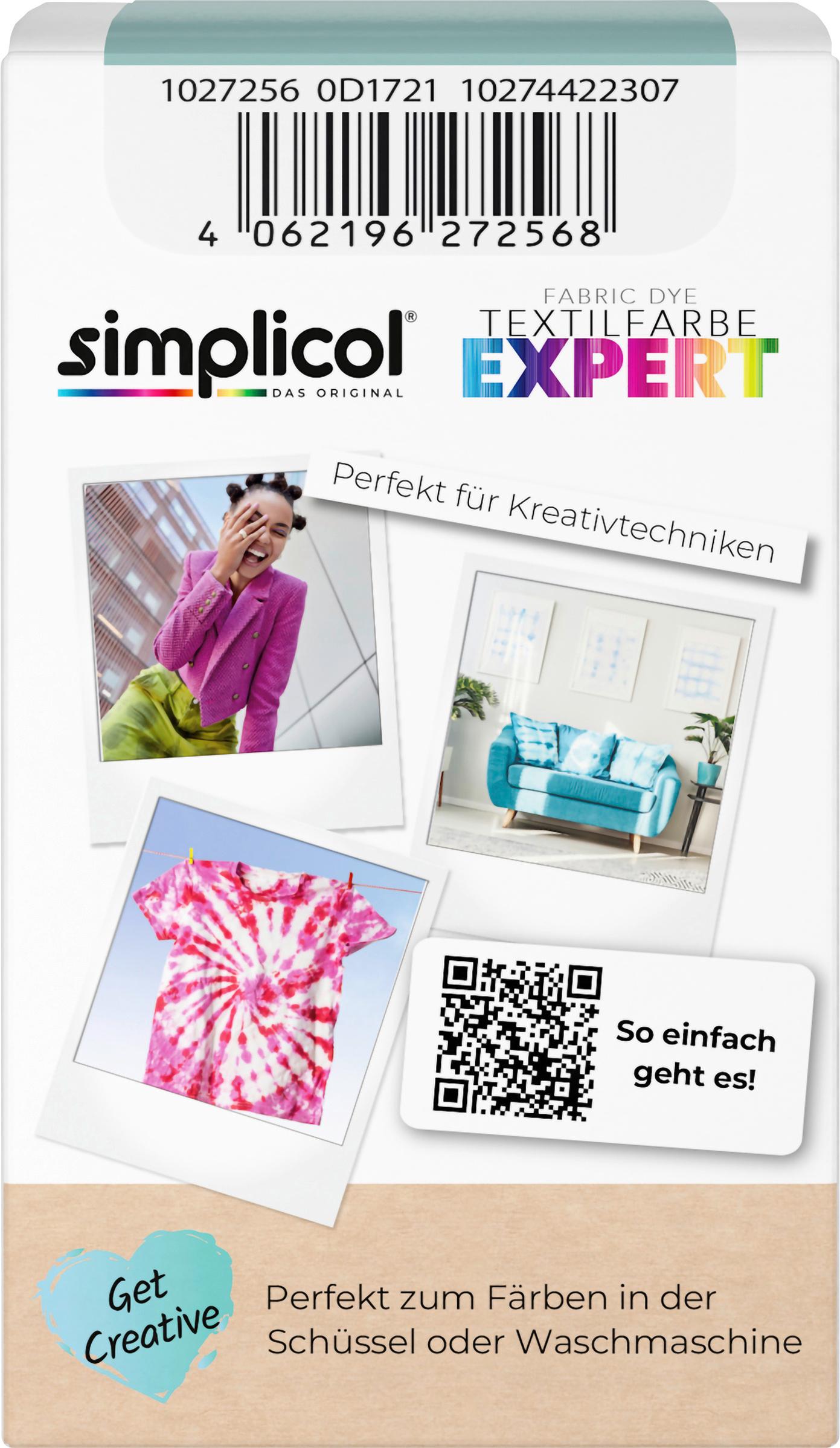 Produktbild simplicol Textilfarbe Expert Mint-Petrol 3 von 5