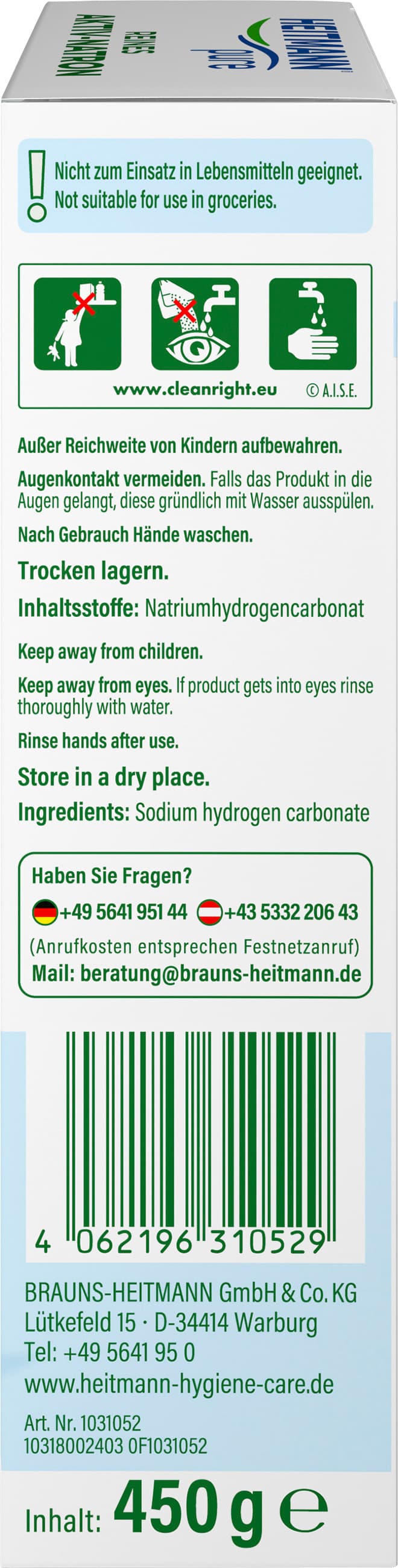 Produktbild Heitmann pure Reines Aktiv Natron 4 von 8