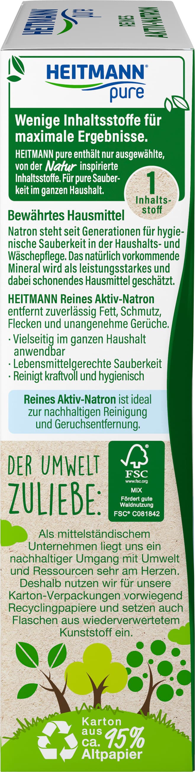 Produktbild Heitmann pure Reines Aktiv Natron 5 von 8