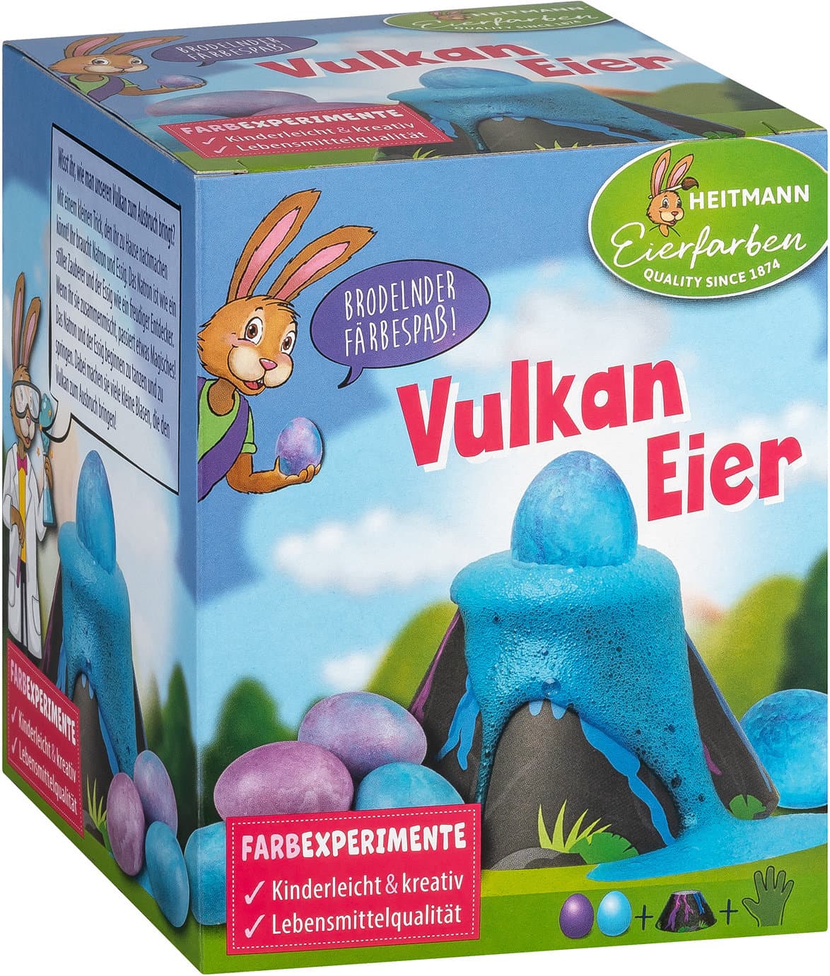 HEITMANN Eierfarben Vulkan Eier