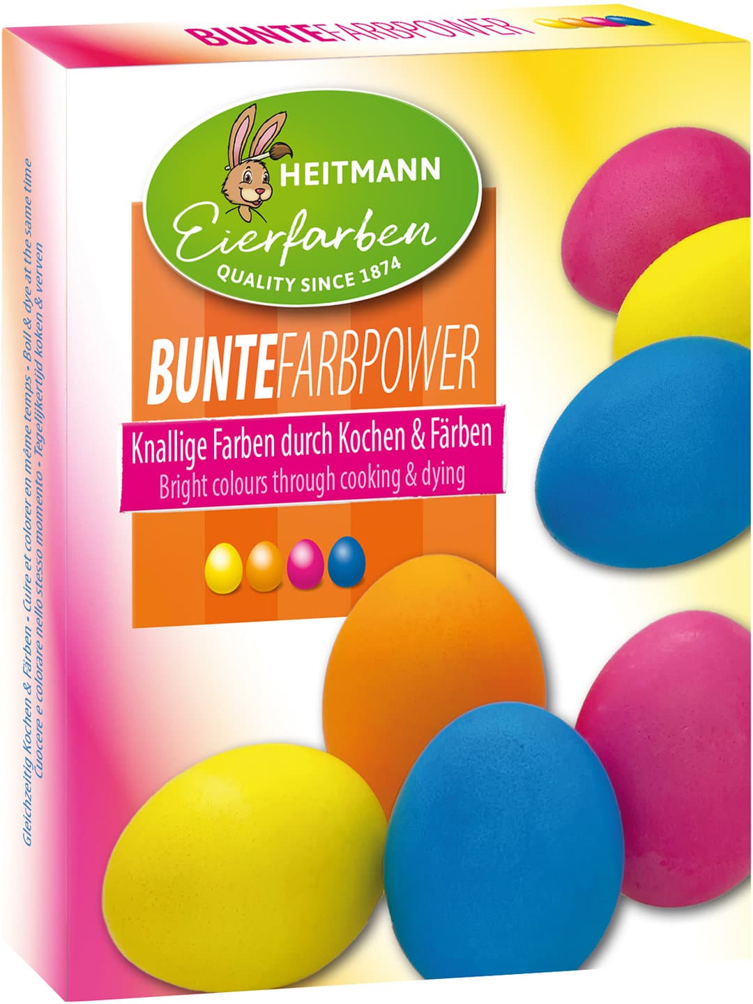 HEITMANN Eierfarben Bunte Farbpower