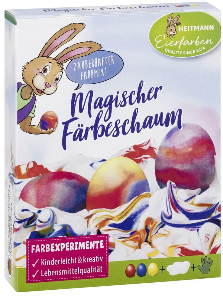 HEITMANN Eierfarben Magischer Färbeschaum