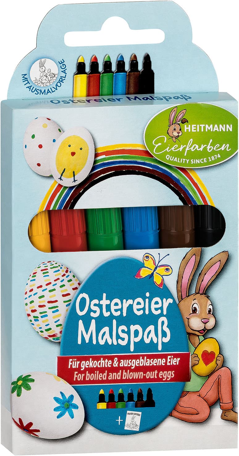 HEITMANN Eierfarben Ostereier Malspaß