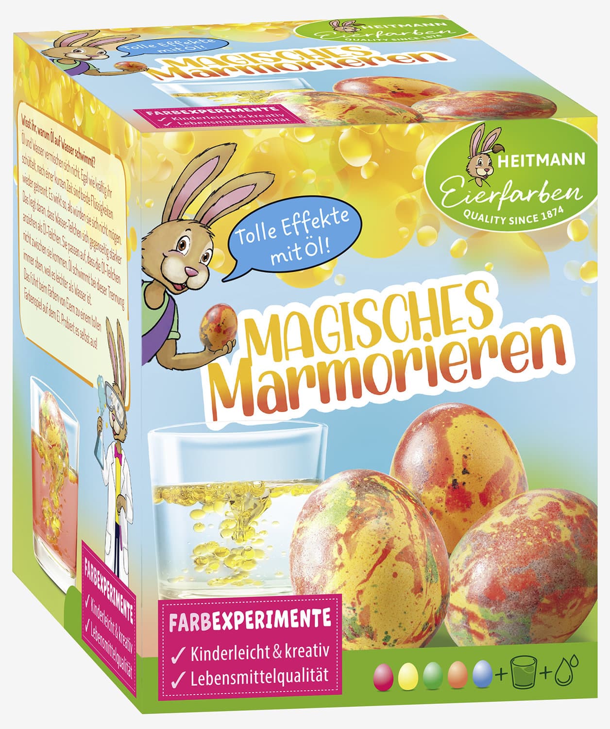 HEITMANN Eierfarben Magisches Marmorieren