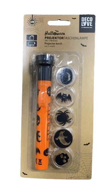 HEITMANN DECO Halloween Projektor Taschenlampe