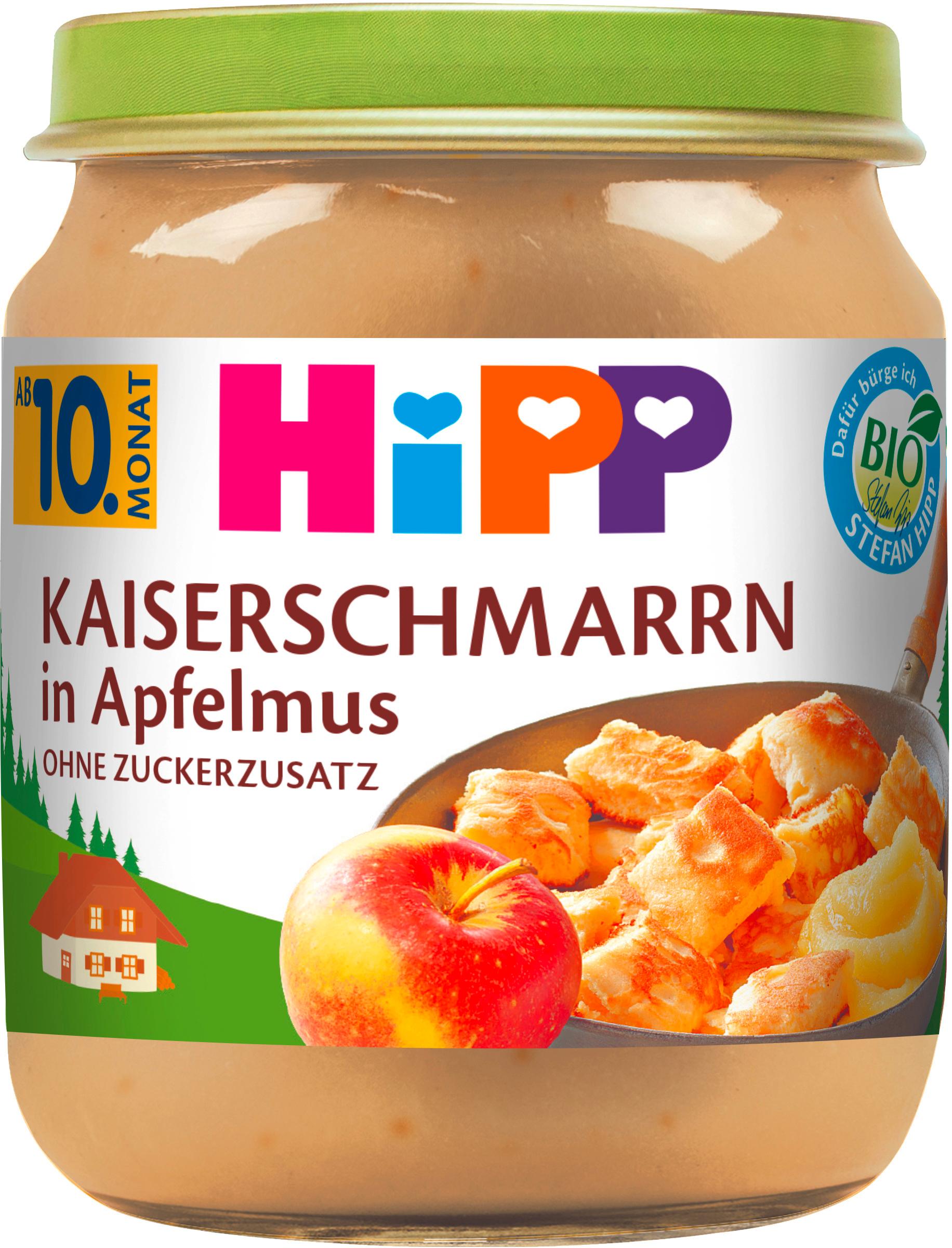 HiPP Bio Dessert Kaiserschmarrn in Apfelmus