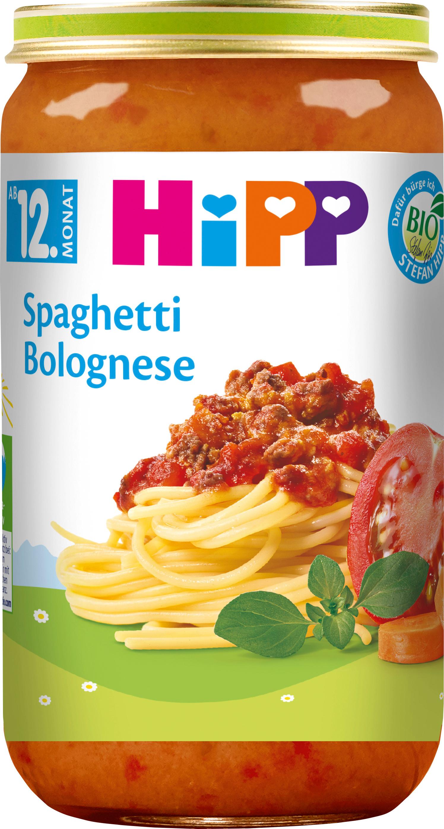 HiPP Menüs 250g: Spaghetti Bolognese