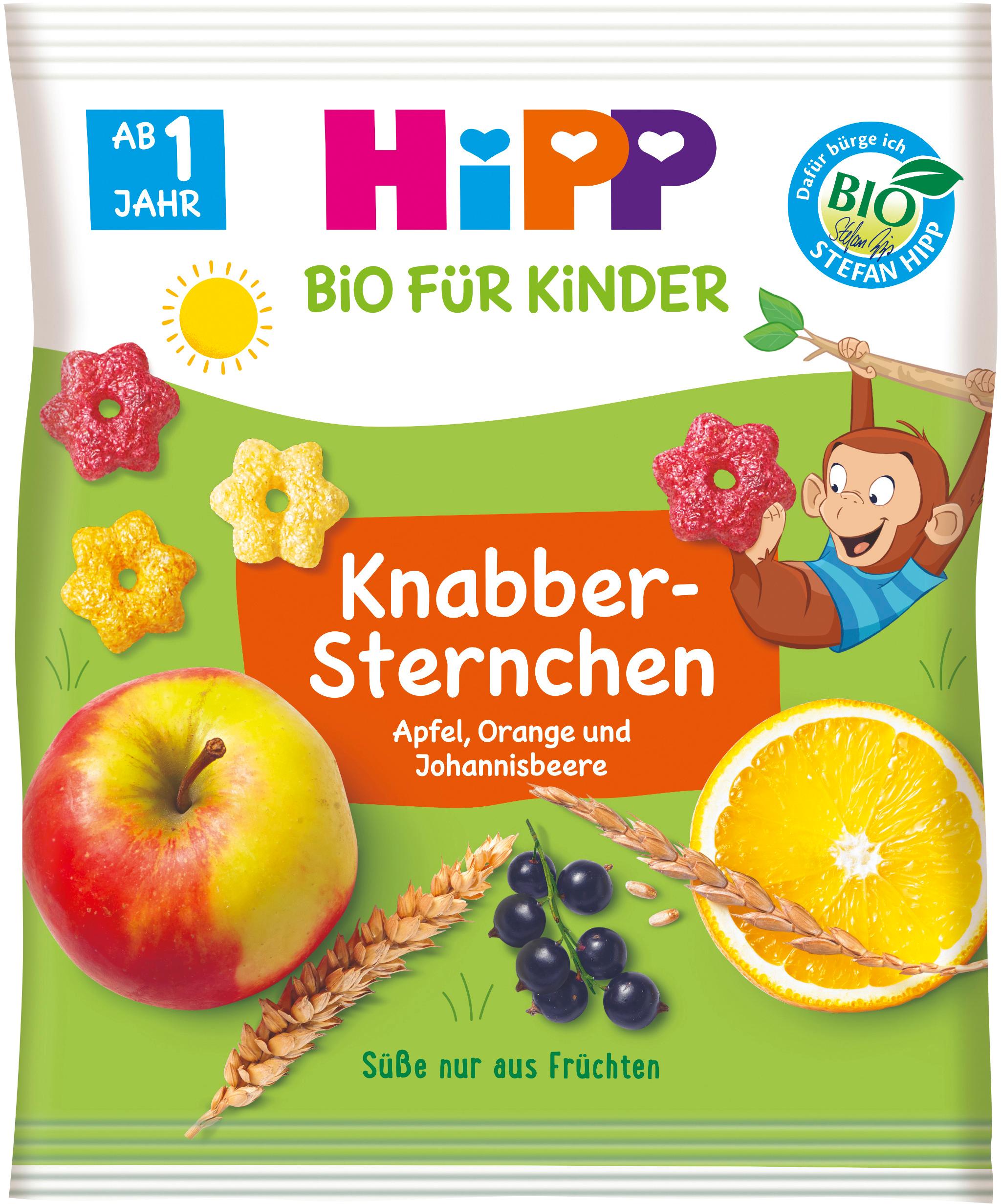 HiPP Bio für Kinder: Knabber Sternchen