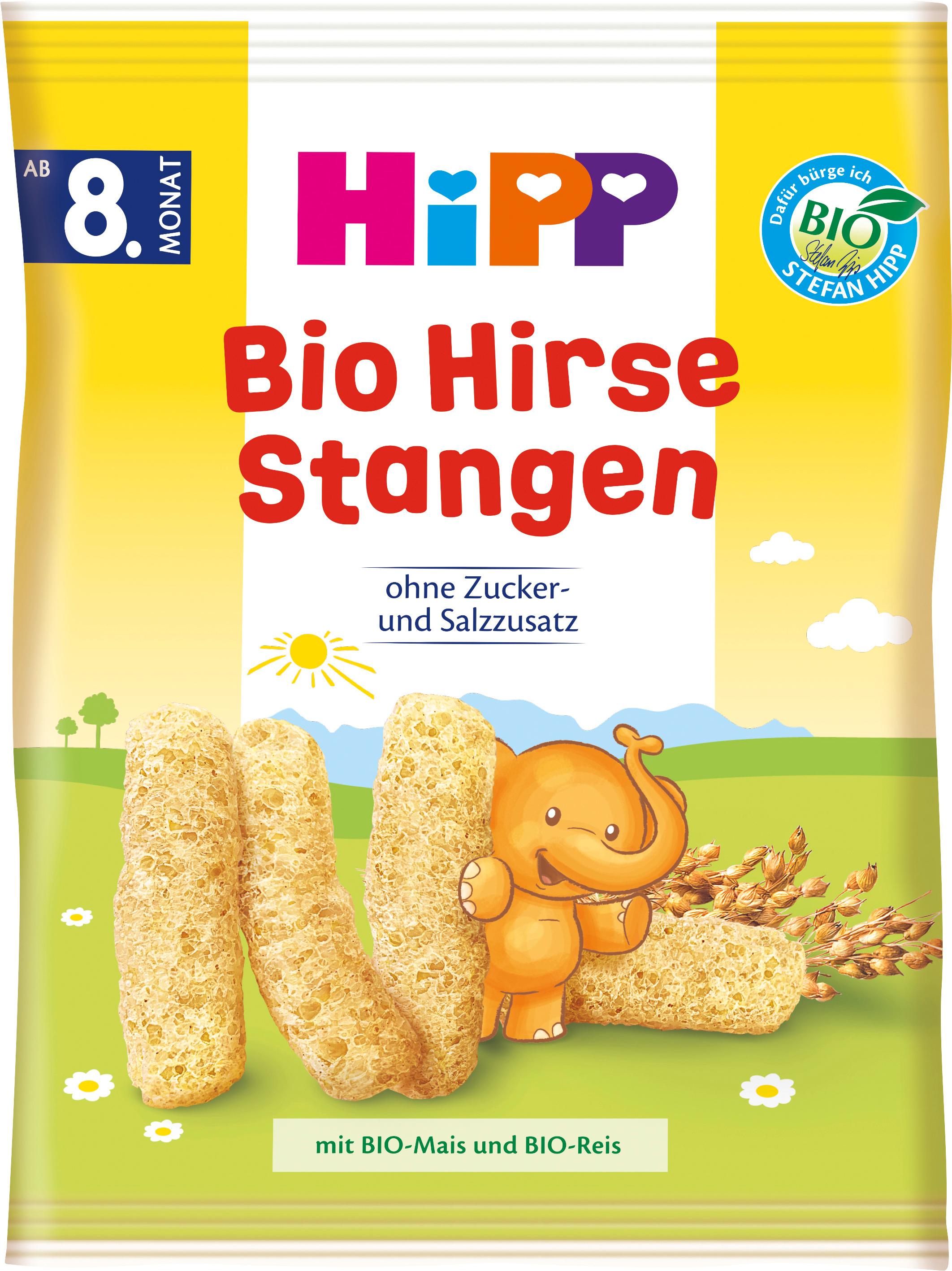 HiPP Knabberprodukte: Bio Hirse Stangen