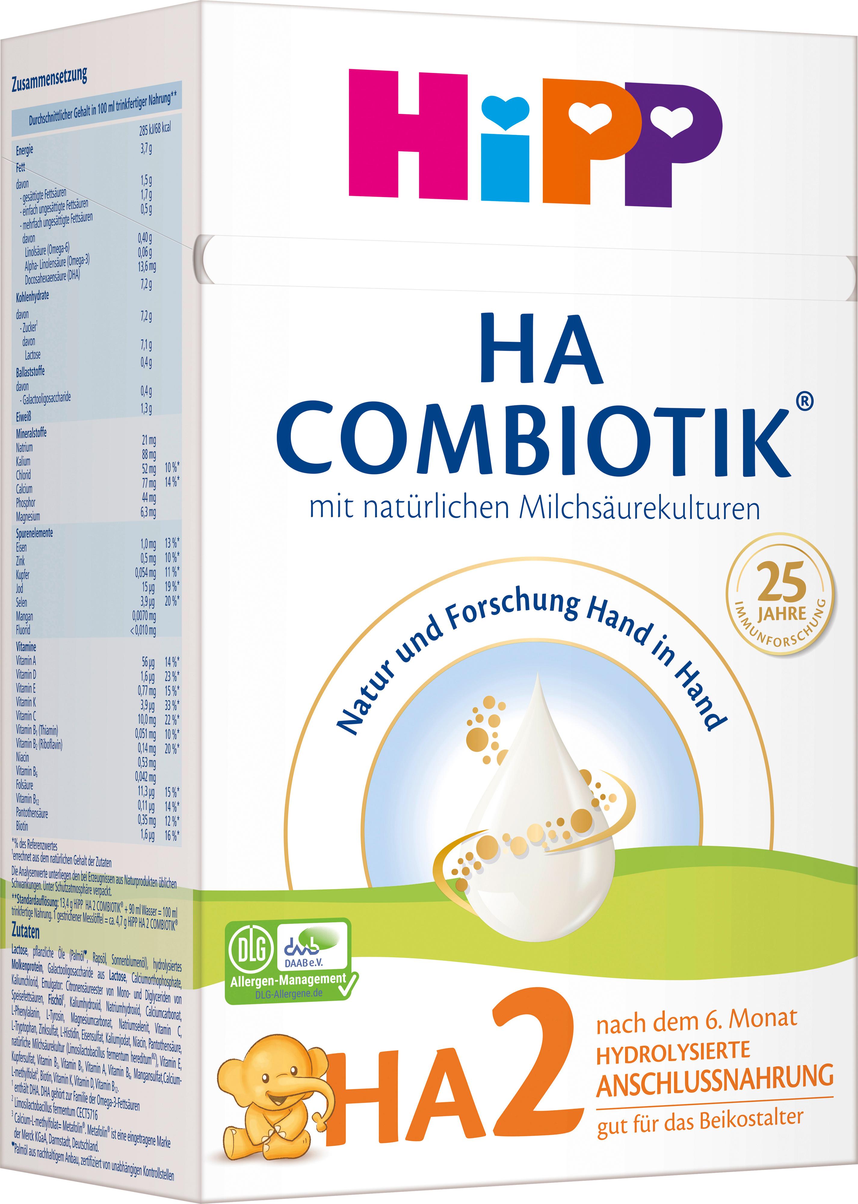 Produktbild HiPP Milchnahrung HA2 Combiotik® 3 von 3