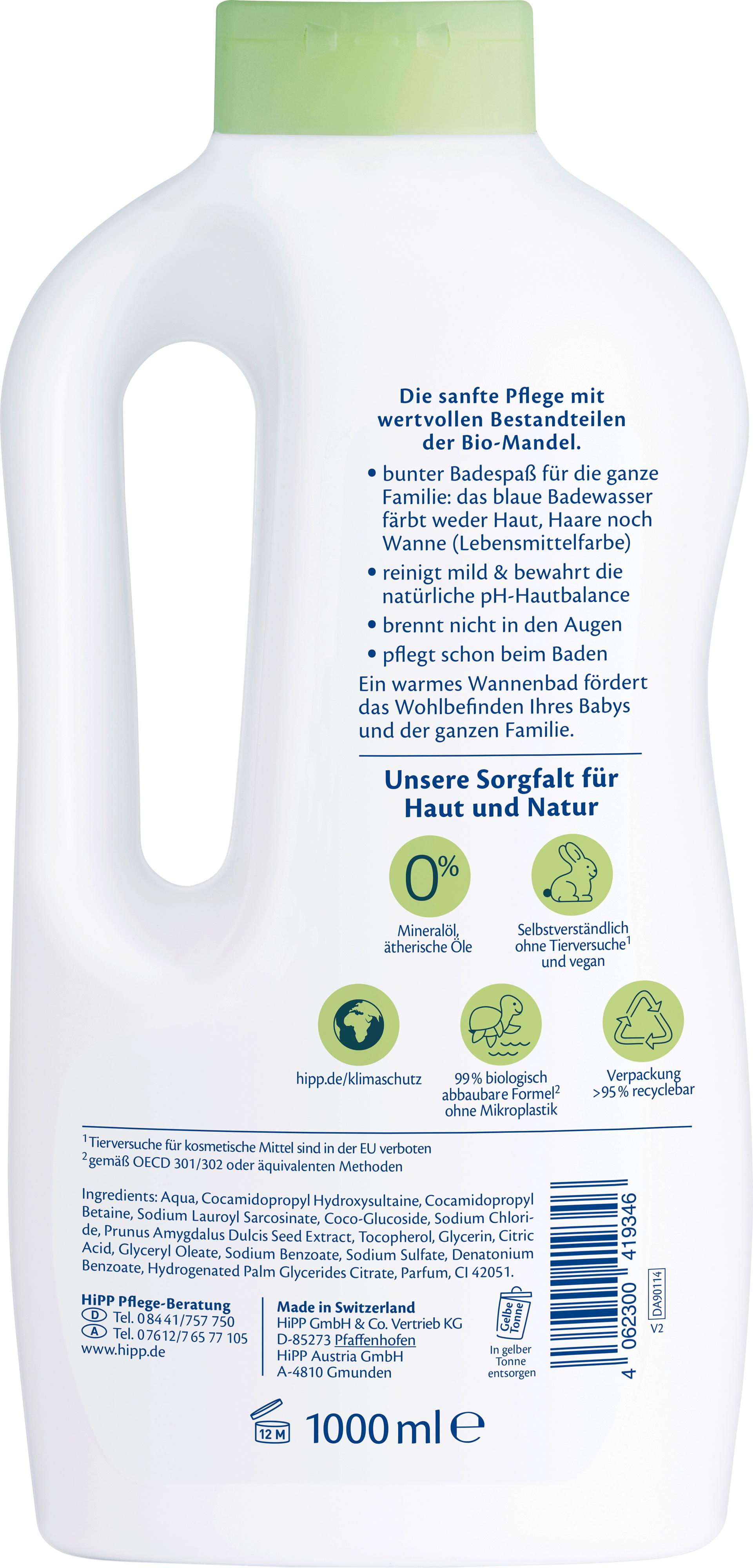 Produktbild HiPP Babysanft Familienbad Sensitiv 2 von 2