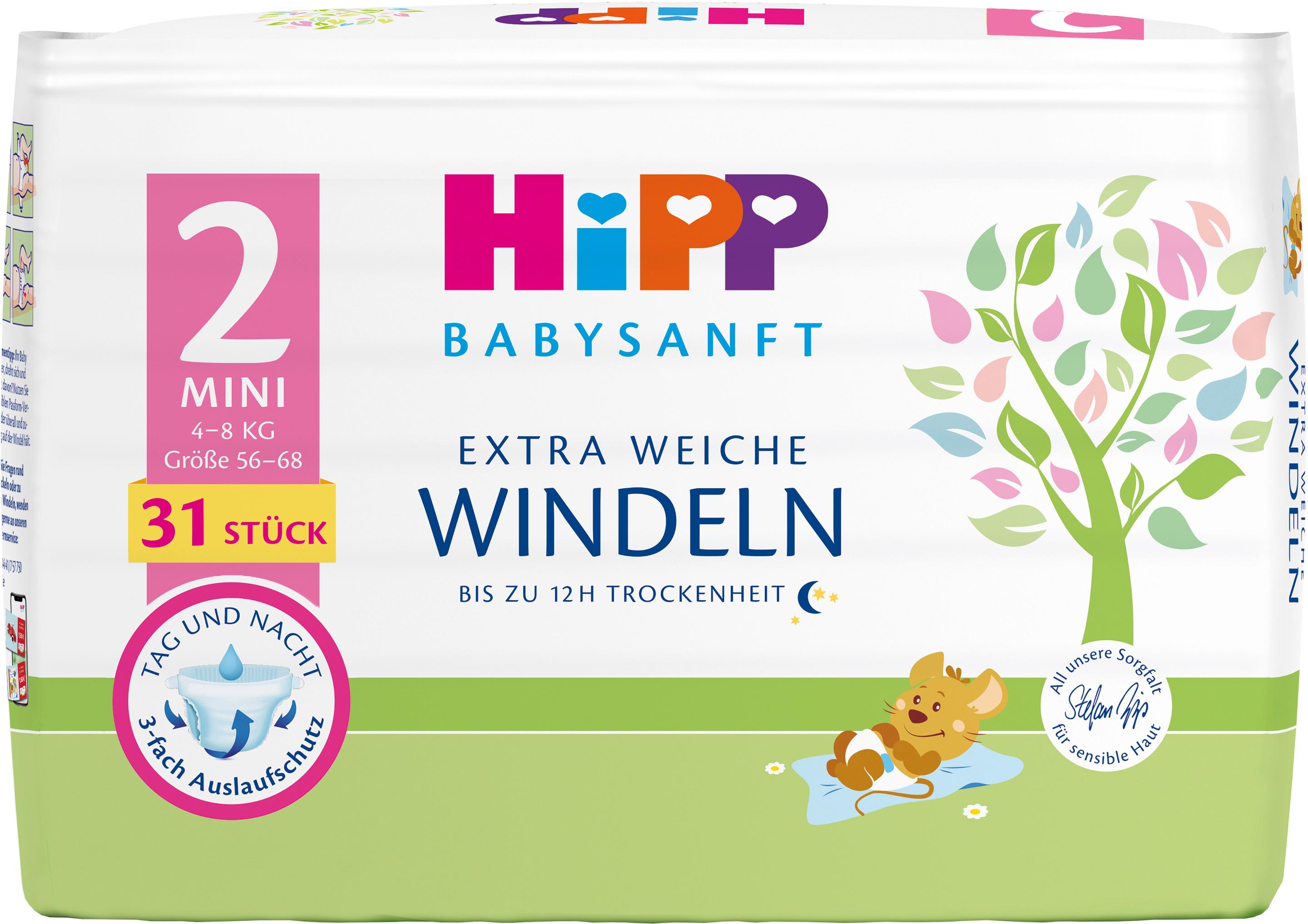 Babysanft Windeln Mini Gr. 2