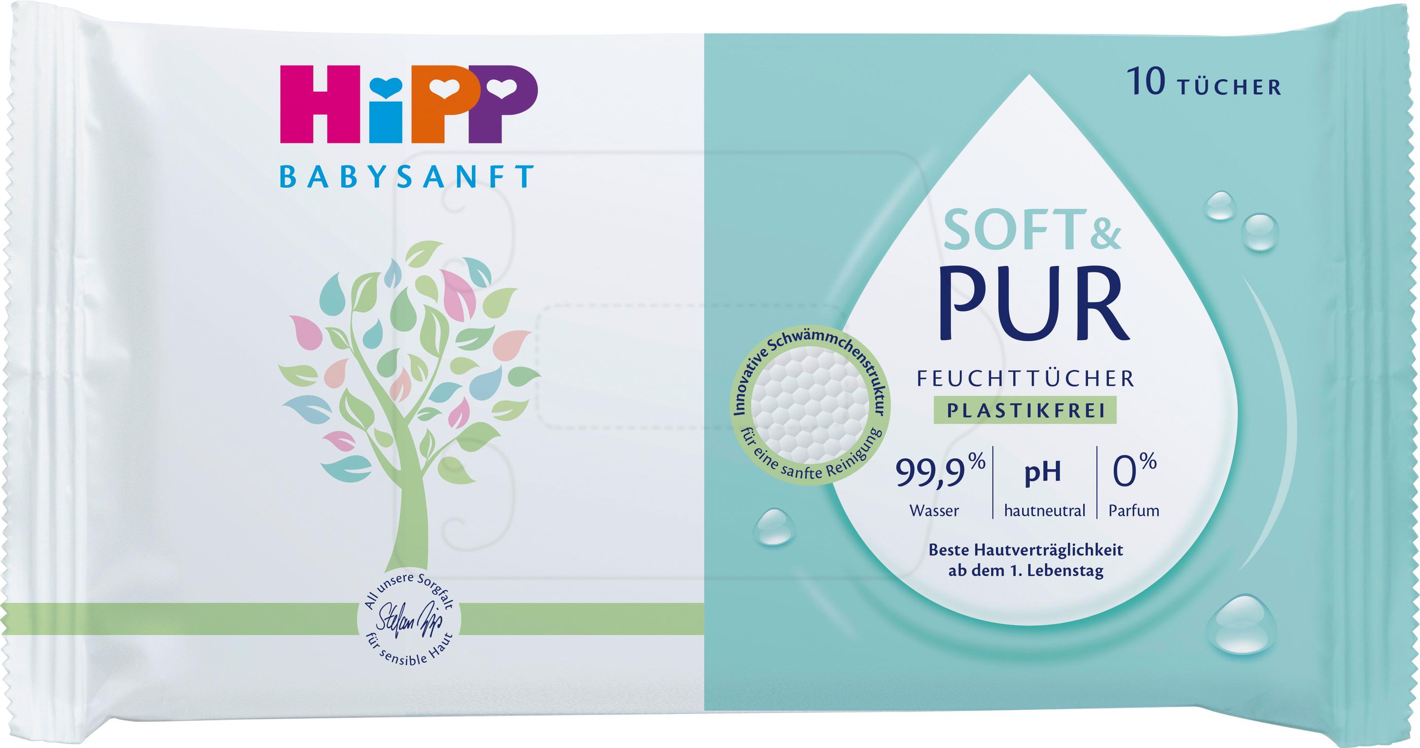 HiPP Babysanft Soft&Pur Feuchttücher