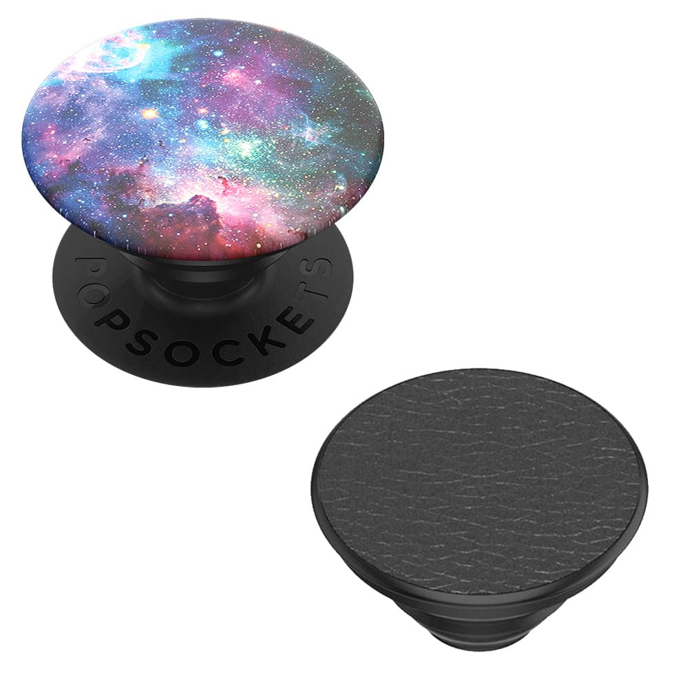 PopSockets PGP 2 in 1 Blue Nebula + PopTop Vegan Leather