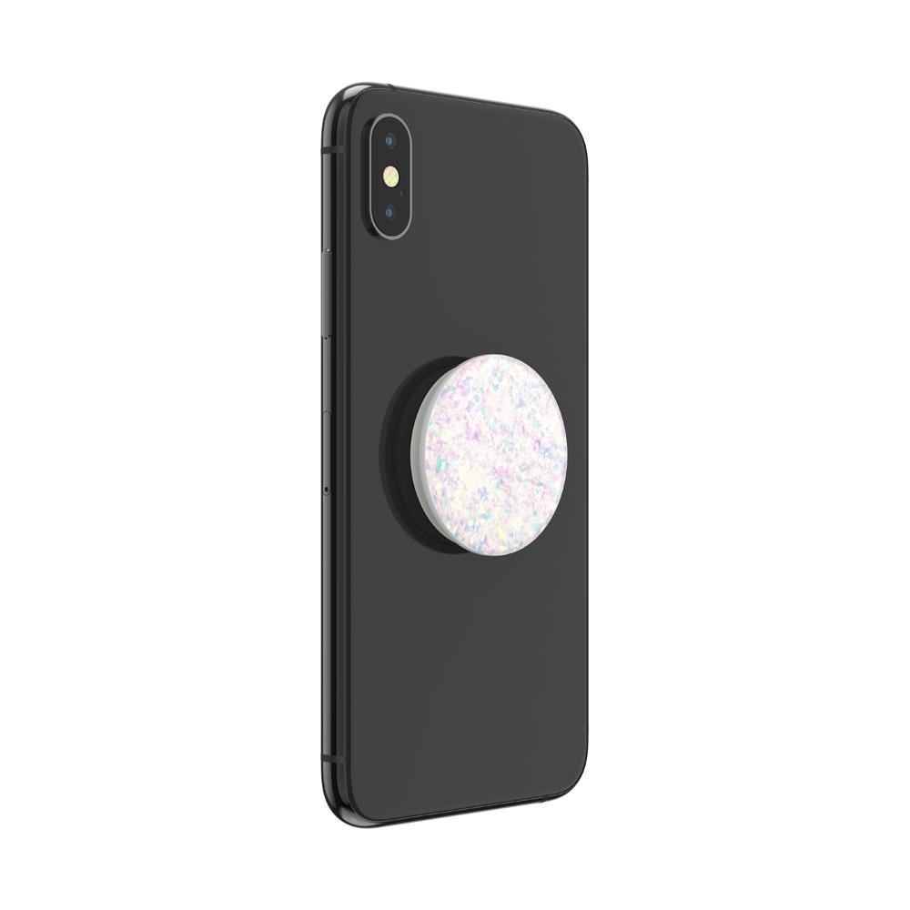 Produktbild PopGrip - ausziehbarer Handy-Griff Handyhalter -  Iridescent Confetti White 5 von 7
