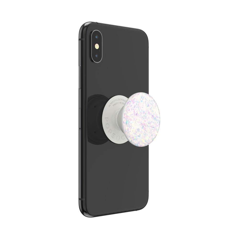 Produktbild PopGrip - ausziehbarer Handy-Griff Handyhalter -  Iridescent Confetti White 4 von 7